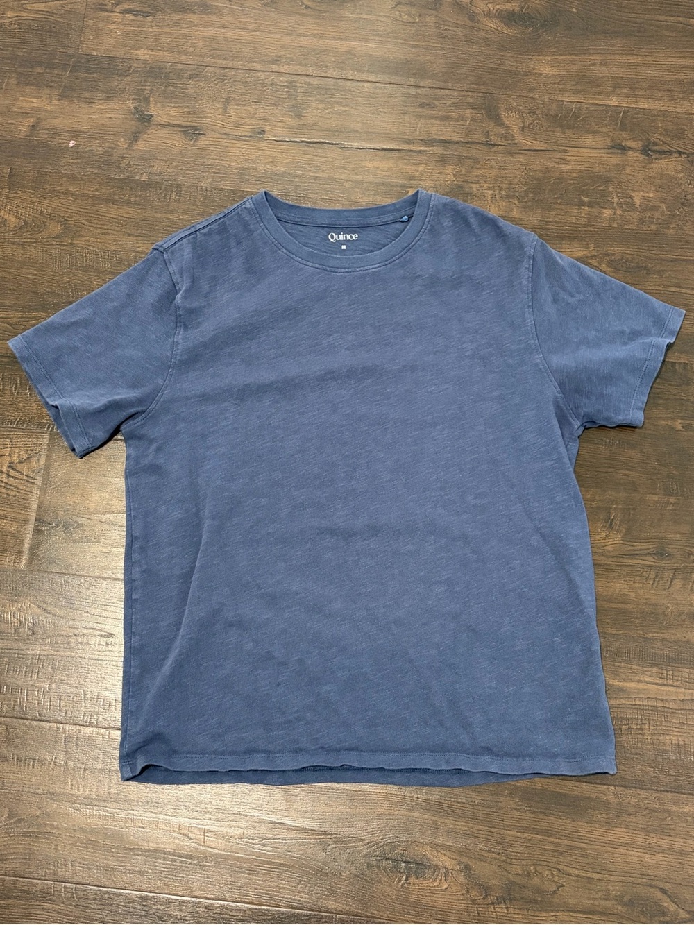 Quince Short-Sleeve Crewneck Tee in Navy
